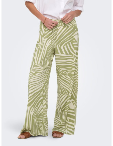PANTALÓN CORTE LOOSE VERDE