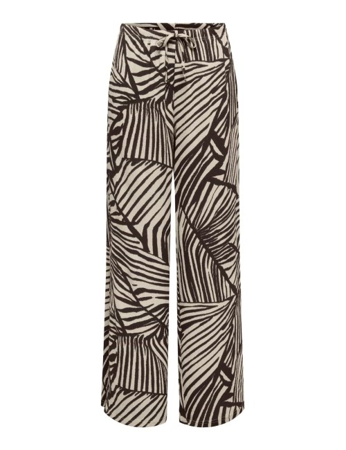 PANTALÓN CORTE LOOSE MARRÓN