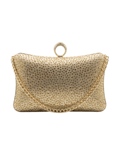 CLUTCH TEXTURAS ORO