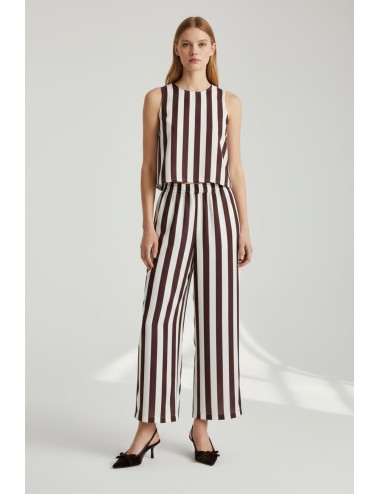 PANTALÓN RAYAS MARRÓN