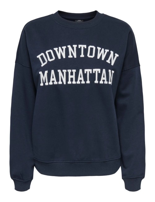 SUDADERA DOWNTOWN MANHATTAN AZUL MARINO