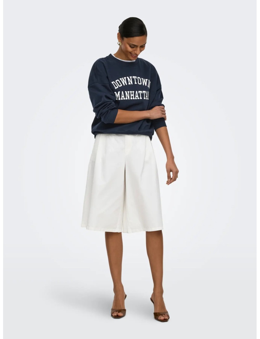 SUDADERA DOWNTOWN MANHATTAN AZUL MARINO