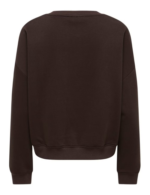 SUDADERA STUDIO MARRÓN