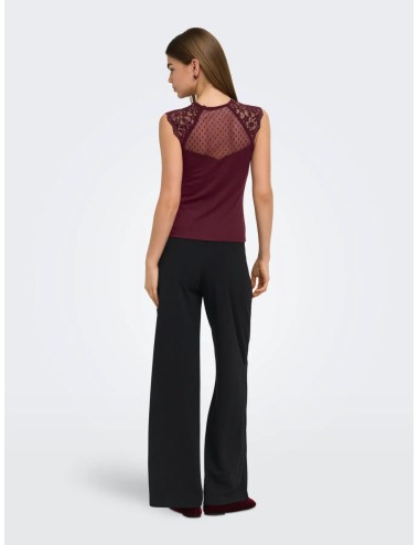 PANTALÓN BOTÓN WIDE LEG NEGRO