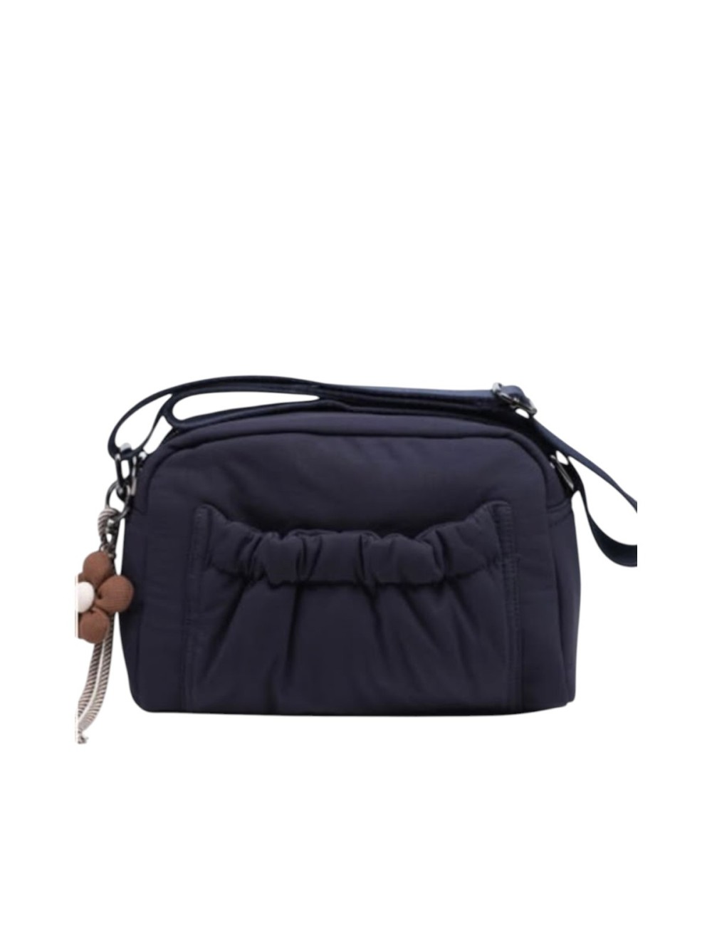 BOLSO BANDOLERA NYLON AZUL MARINO