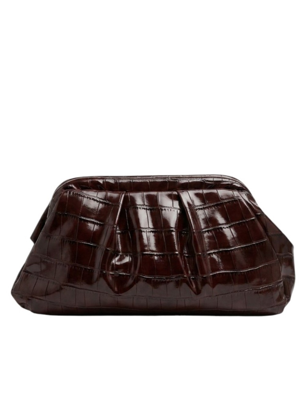 BOLSO DE MANO/BANDOLERA COCO BURDEOS