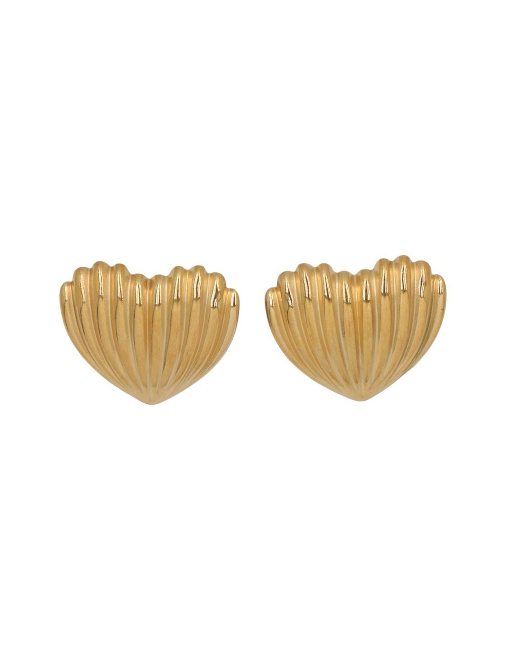 PENDIENTES ACERO CORAZÓN