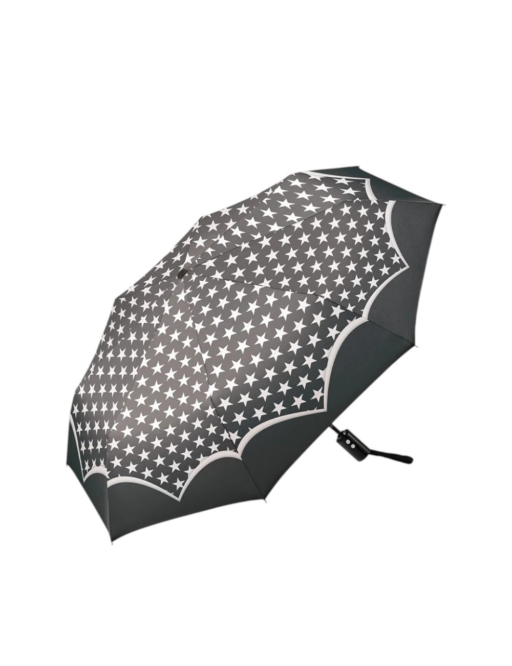 PARAGUAS PLEGABLE AUTOMÁTICO GLAM ESTRELLAS