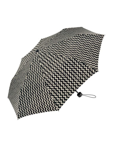 PARAGUAS PLEGABLE MANUAL ESTAMPADO GEOMÉTRICO