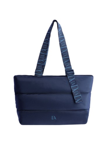 BOLSO SHOPPER ACOLCHADO AZUL