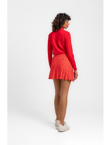 MINI FALDA EVASÉ CORAZONES