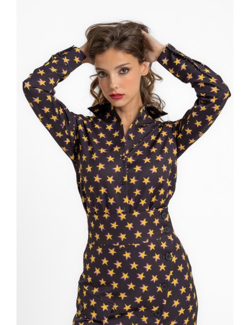 CAMISA SENCILLA BRILLANDO