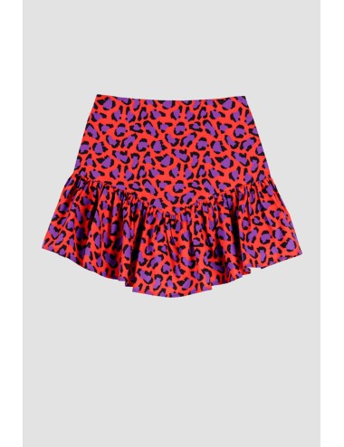 FALDA MINI VOLANTE EN PICO ANIMAL INSTINCT