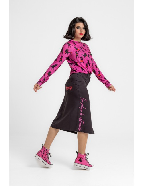 CAMISETA SENCILLA ESTAMPADO FEM REX
