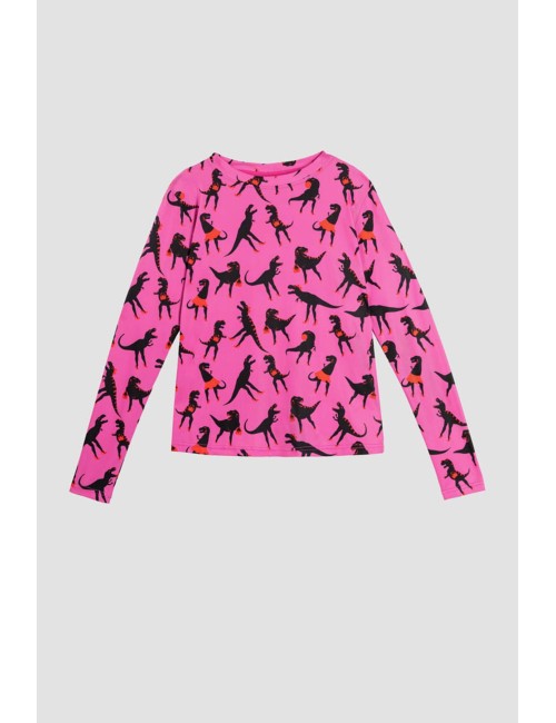 CAMISETA SENCILLA ESTAMPADO FEM REX