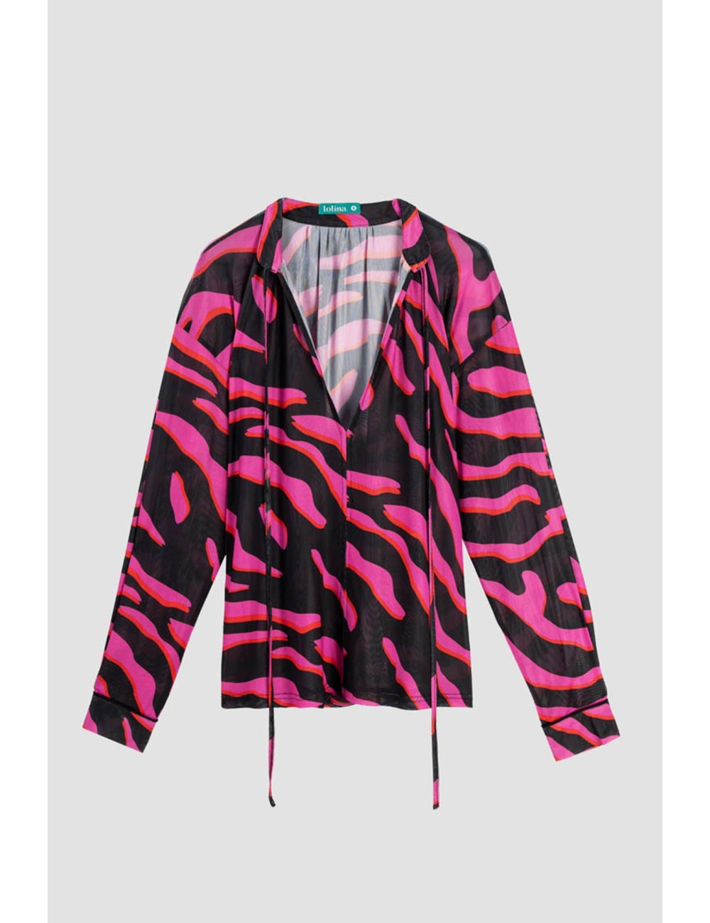 CAMISA DE TUL ESTILO TOMBOY FEM REX