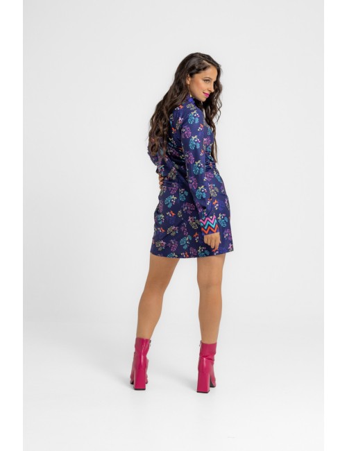 VESTIDO CAMISERO CORTO LADY PEACE