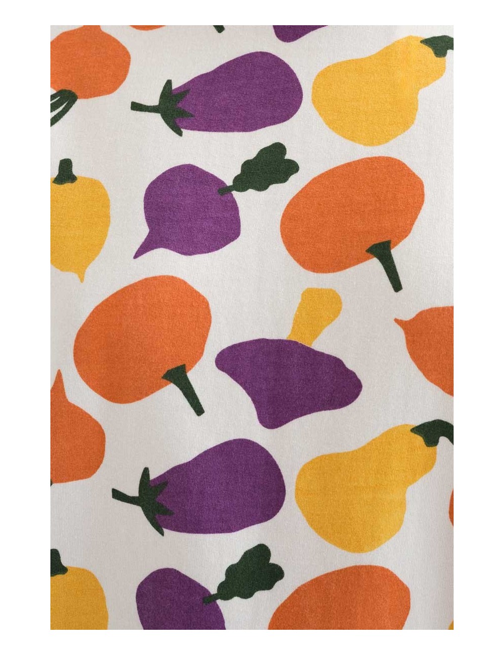 SUDADERA 100% ALGODÓN CON ESTAMPADO DE VERDURAS
