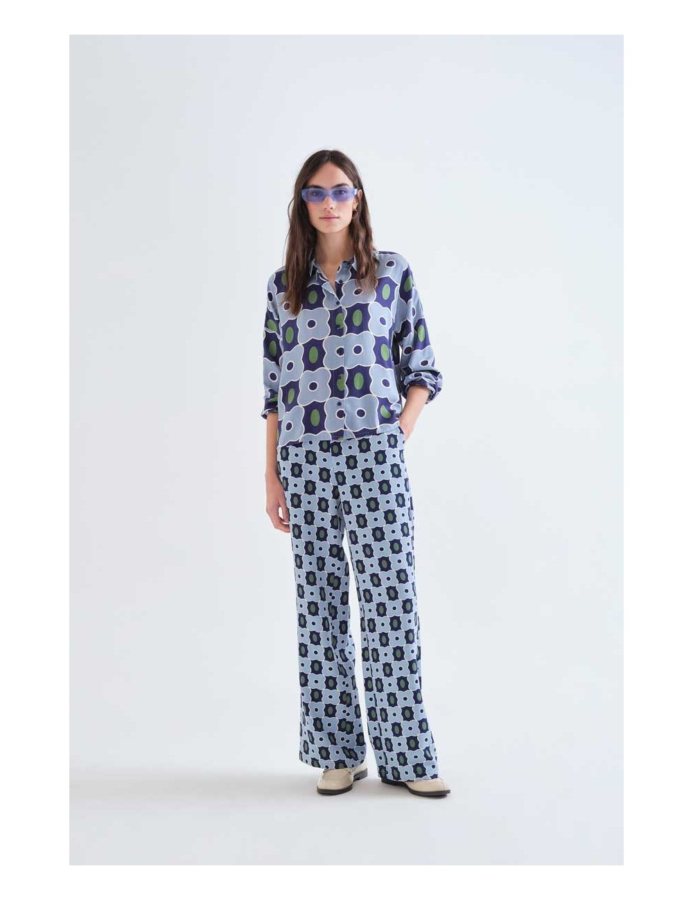 CAMISA CON ESTAMPADO INVERNNESS