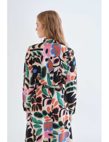 CAMISA CON ESTAMPADO NEO GARDEN