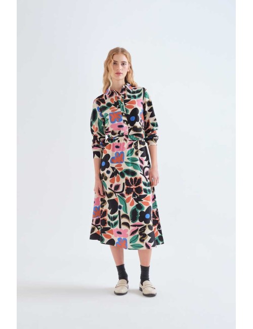 CAMISA CON ESTAMPADO NEO GARDEN
