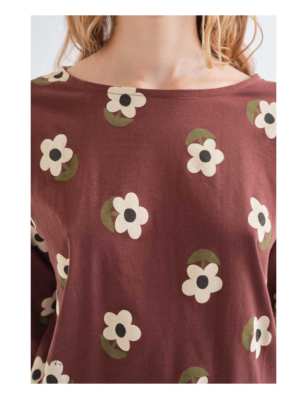 CAMISETA 100% ALGODÓN CON ESTAMPADO SANTINI