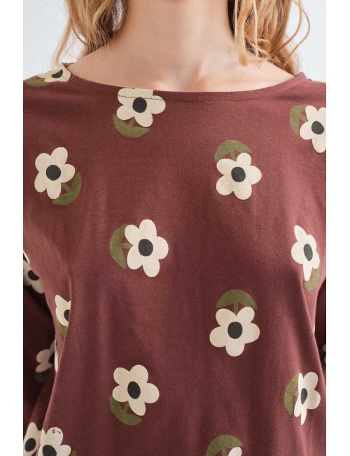 CAMISETA 100% ALGODÓN CON ESTAMPADO SANTINI