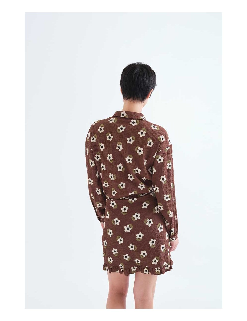 CAMISA CON ESTAMPADO SANTINI