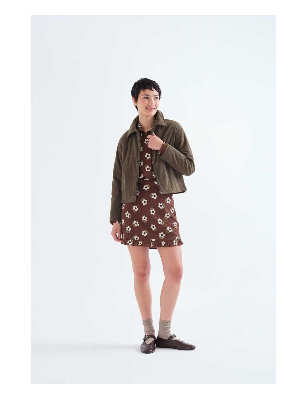 CAMISA CON ESTAMPADO SANTINI