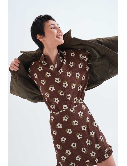 CAMISA CON ESTAMPADO SANTINI