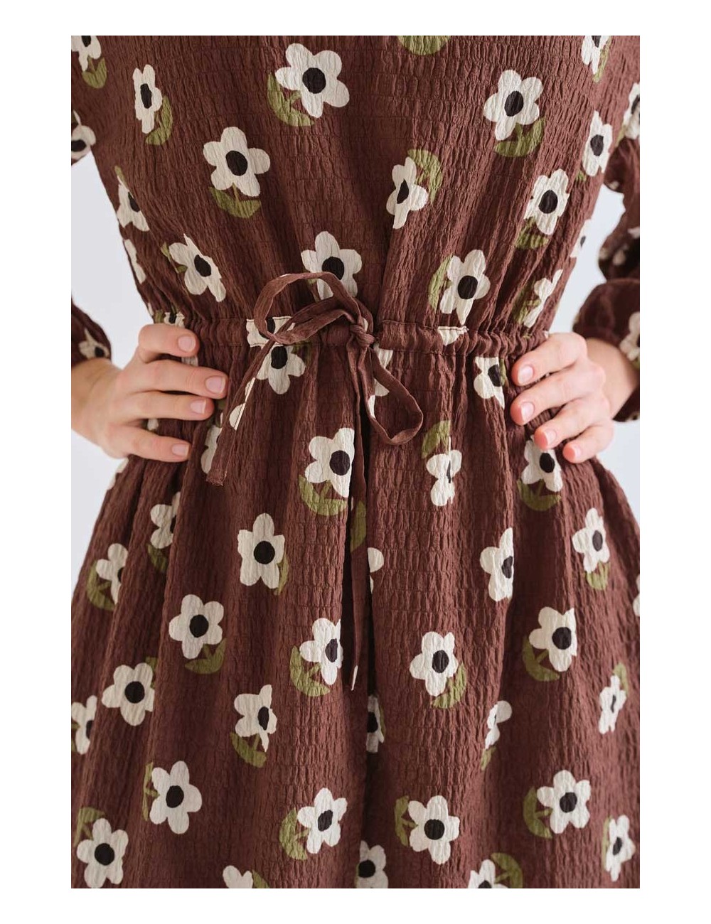 VESTIDO CORTO CON ESTAMPADO SANTINI