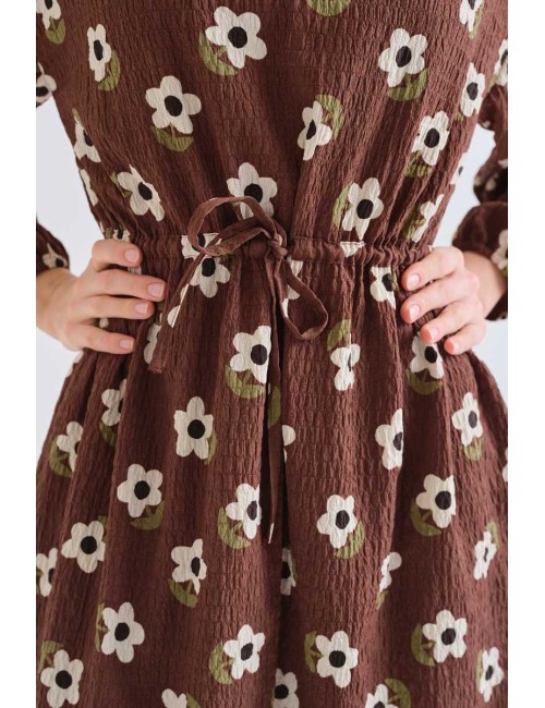 VESTIDO CORTO CON ESTAMPADO SANTINI