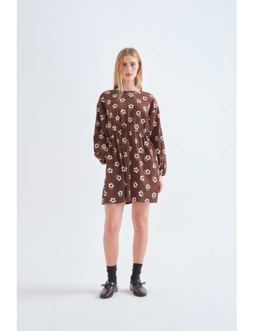 VESTIDO CORTO CON ESTAMPADO SANTINI