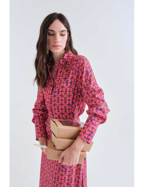 CAMISA CON ESTAMPADO ARQUITEC