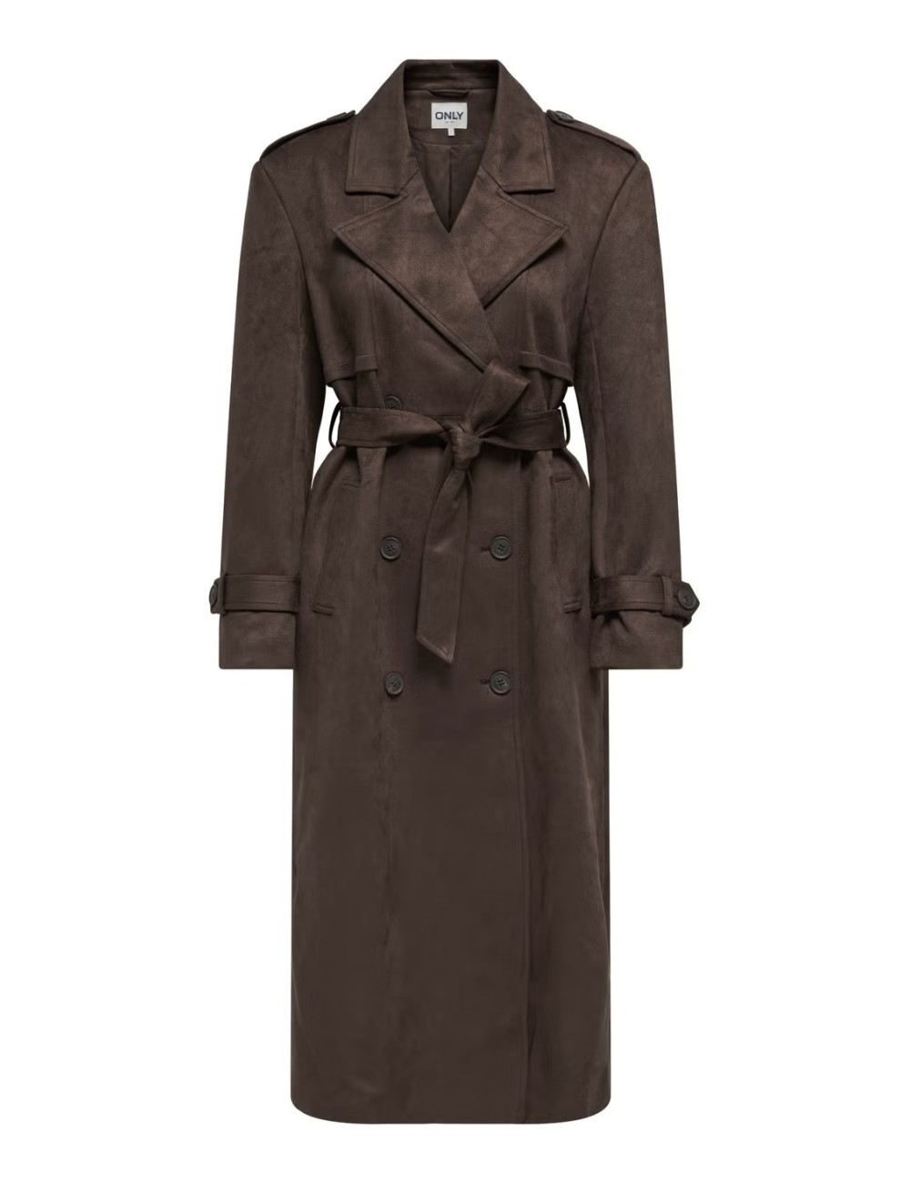 GABARDINA LARGA ANTELINA MARRÓN