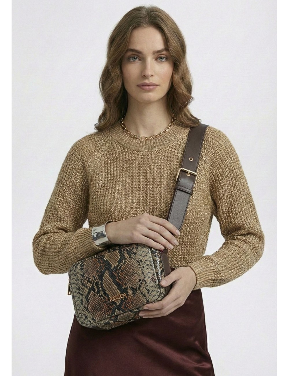 BOLSO BANDOLERA SERPIENTE