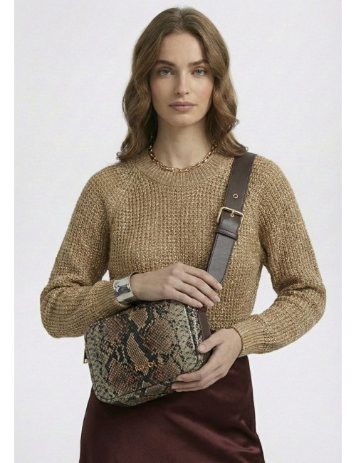 BOLSO BANDOLERA SERPIENTE
