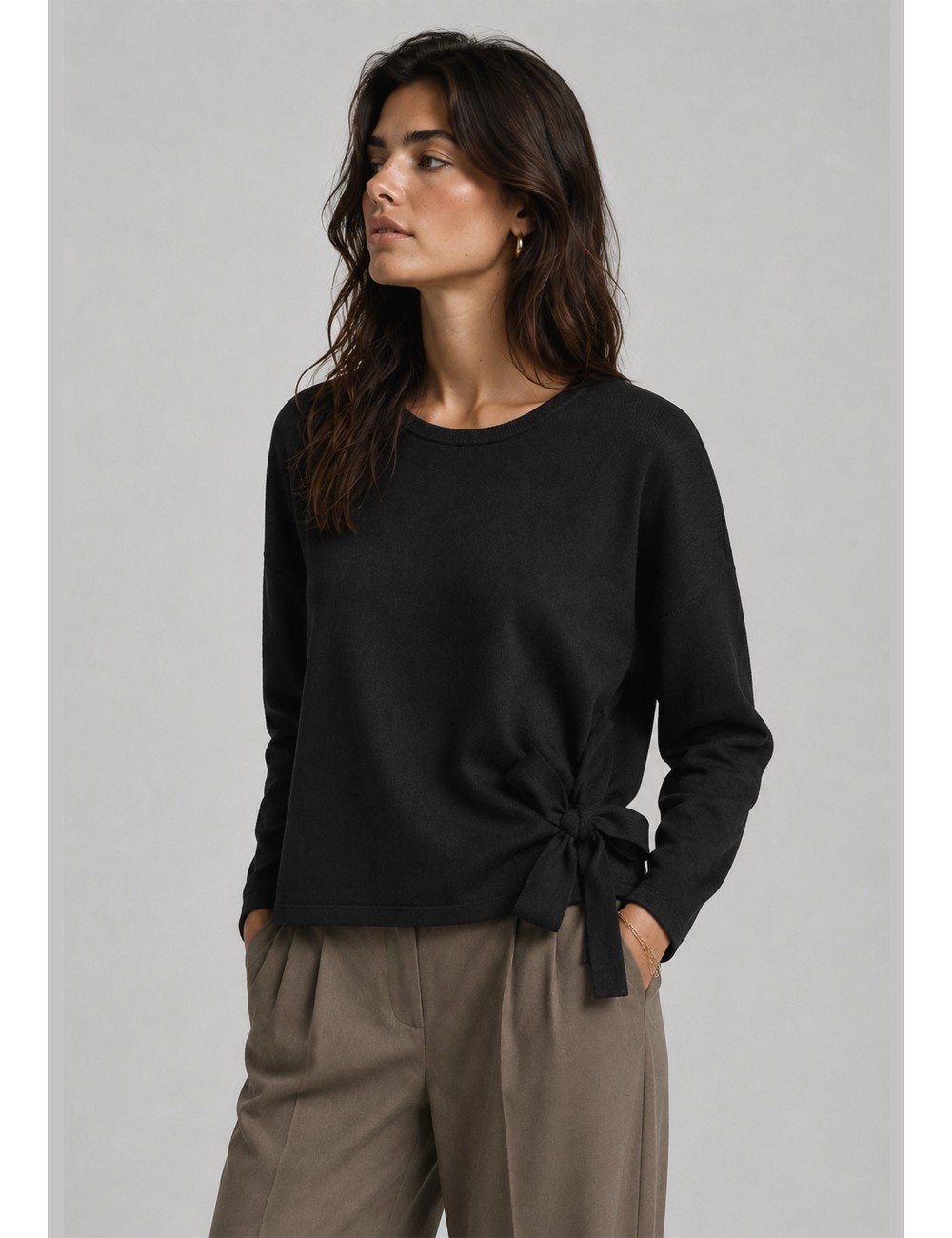JERSEY NUDO NEGRO
