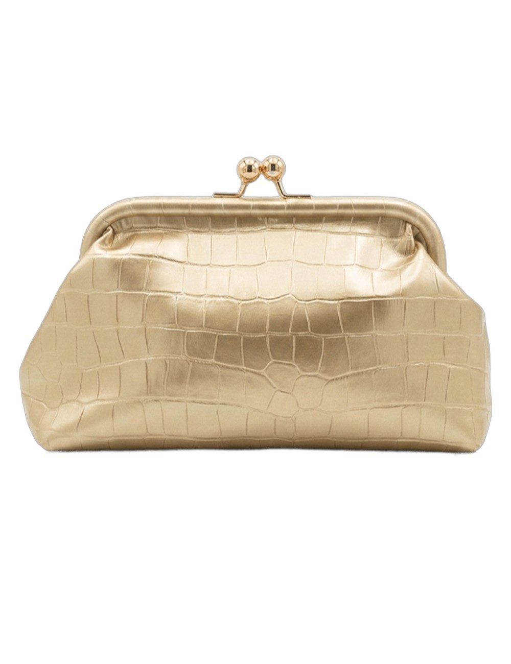 BOLSO DE FIESTA RELIEVE ORO