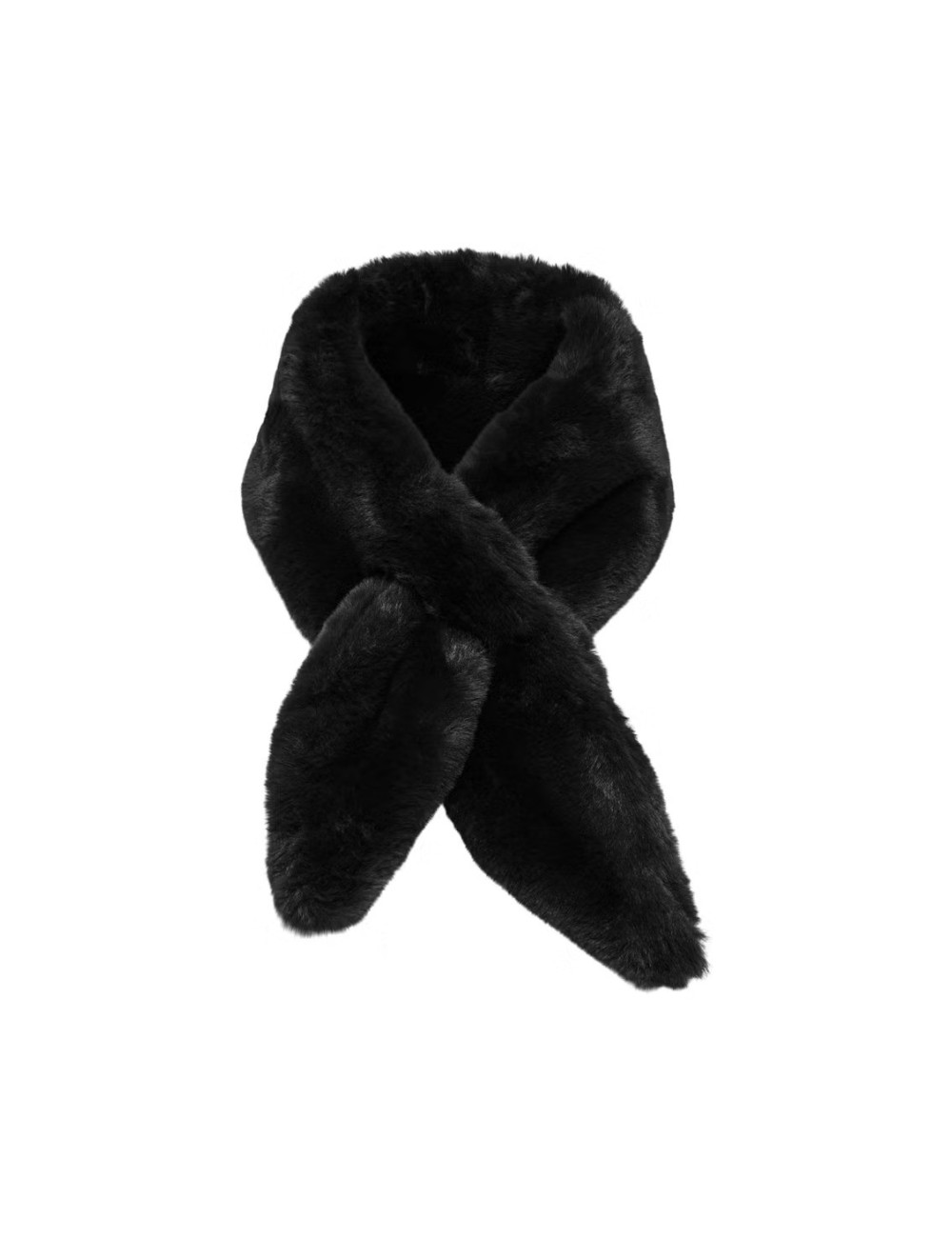 BUFANDA CUELLO PELO NEGRO