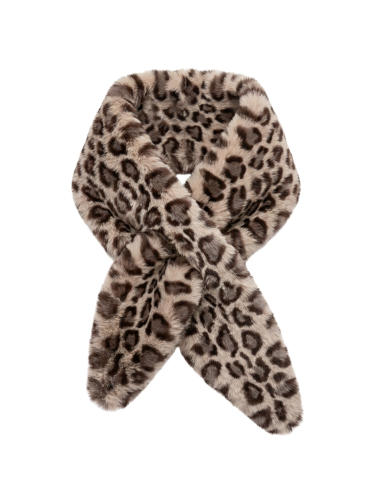 BUFANDA CUELLO PELO ANIMAL PRINT