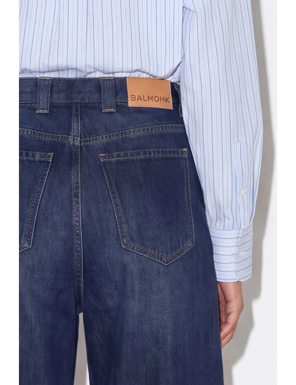 JEANS BALLOON AZUL MARINO