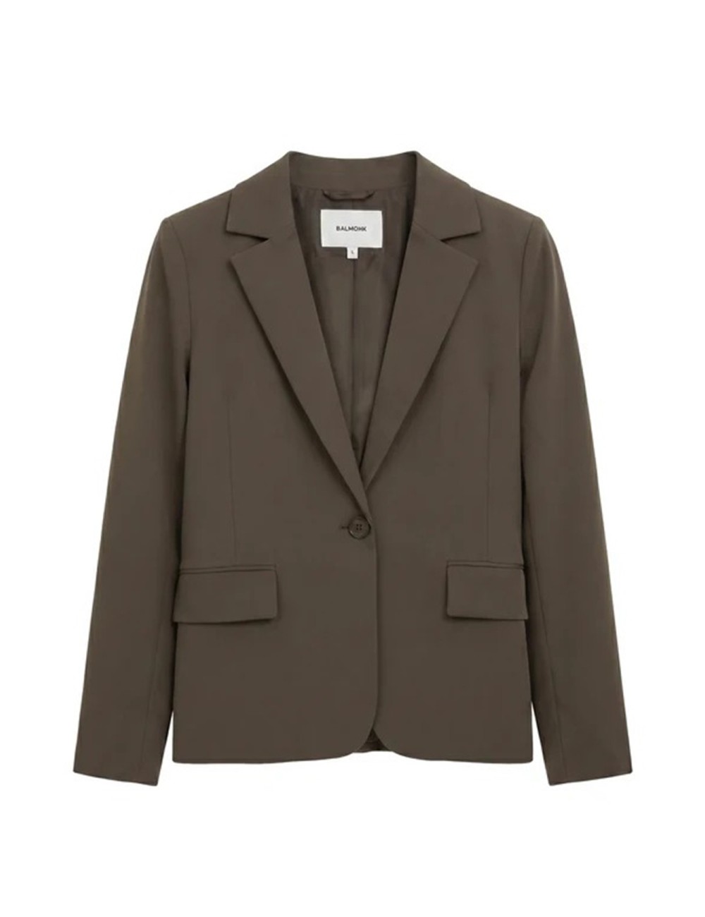 BLAZER BÁSICA MARRÓN