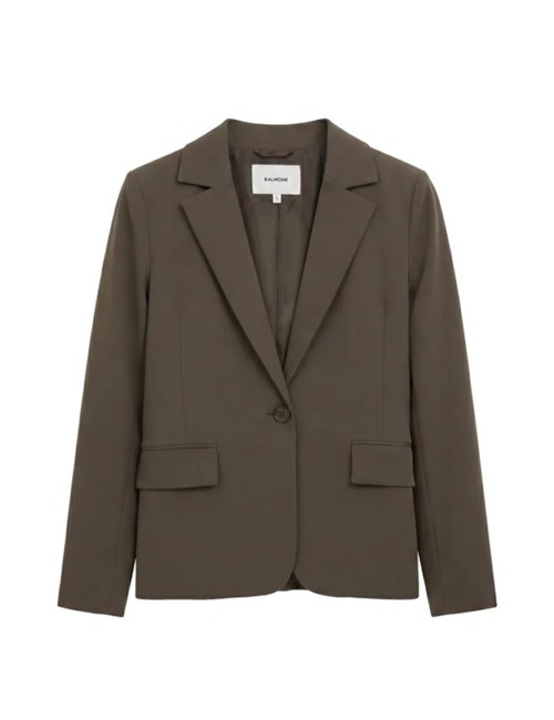 BLAZER BÁSICA MARRÓN