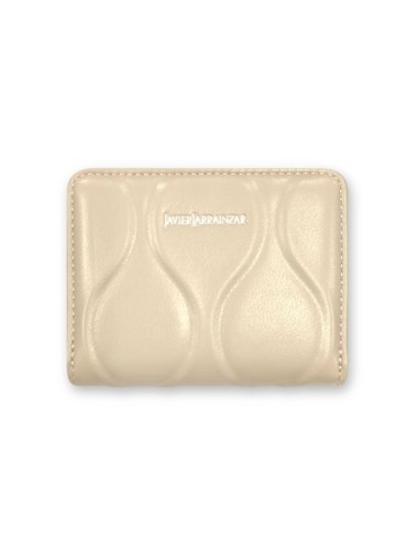 CARTERA PEQUEÑA ONDAS BEIGE