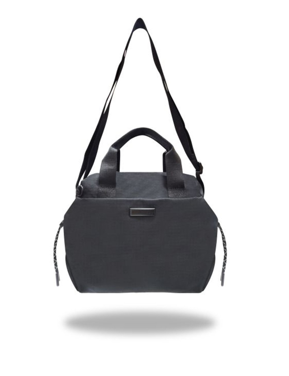 BOLSO BANDOLERA NYLON NEGRO