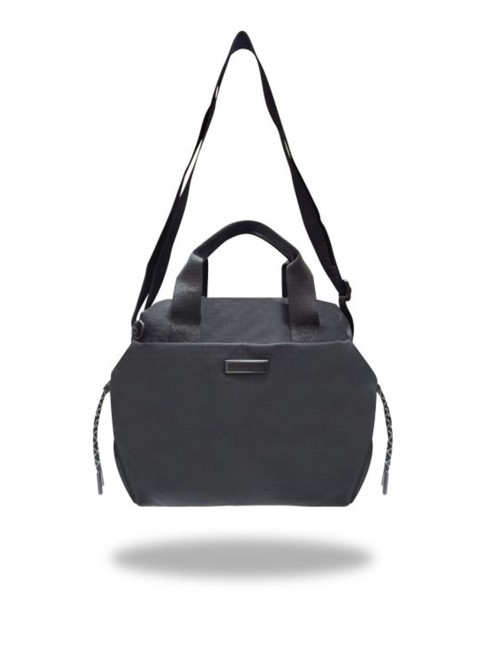 BOLSO BANDOLERA NYLON NEGRO