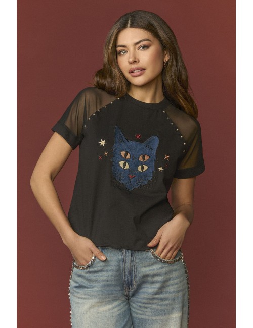 BLUE LARRY TOP