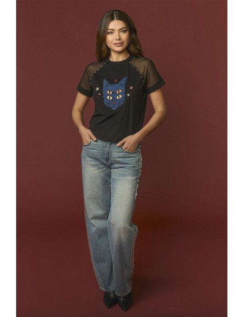 BLUE LARRY TOP