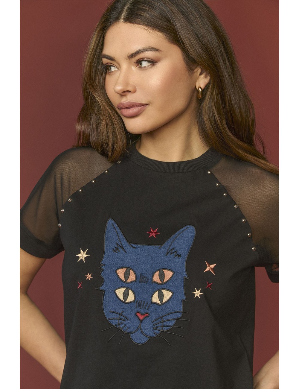 BLUE LARRY TOP